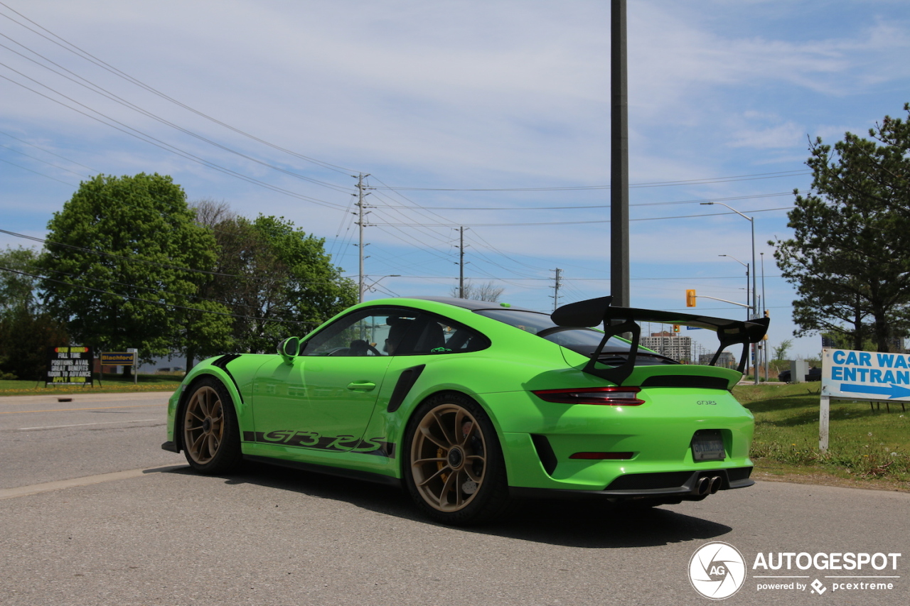 Porsche 991 GT3 RS MkII Weissach Package