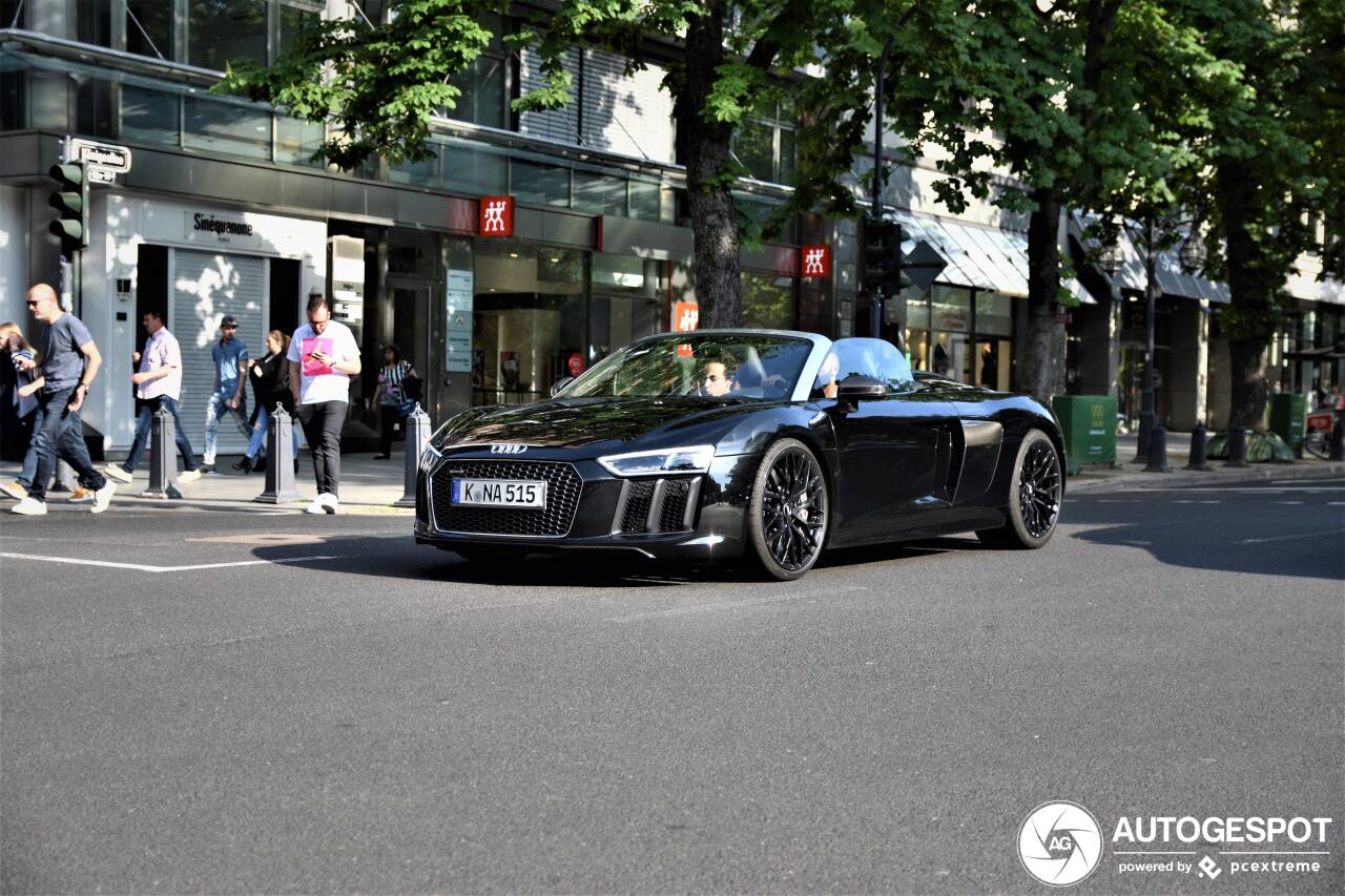 Audi R8 V10 Spyder 2016