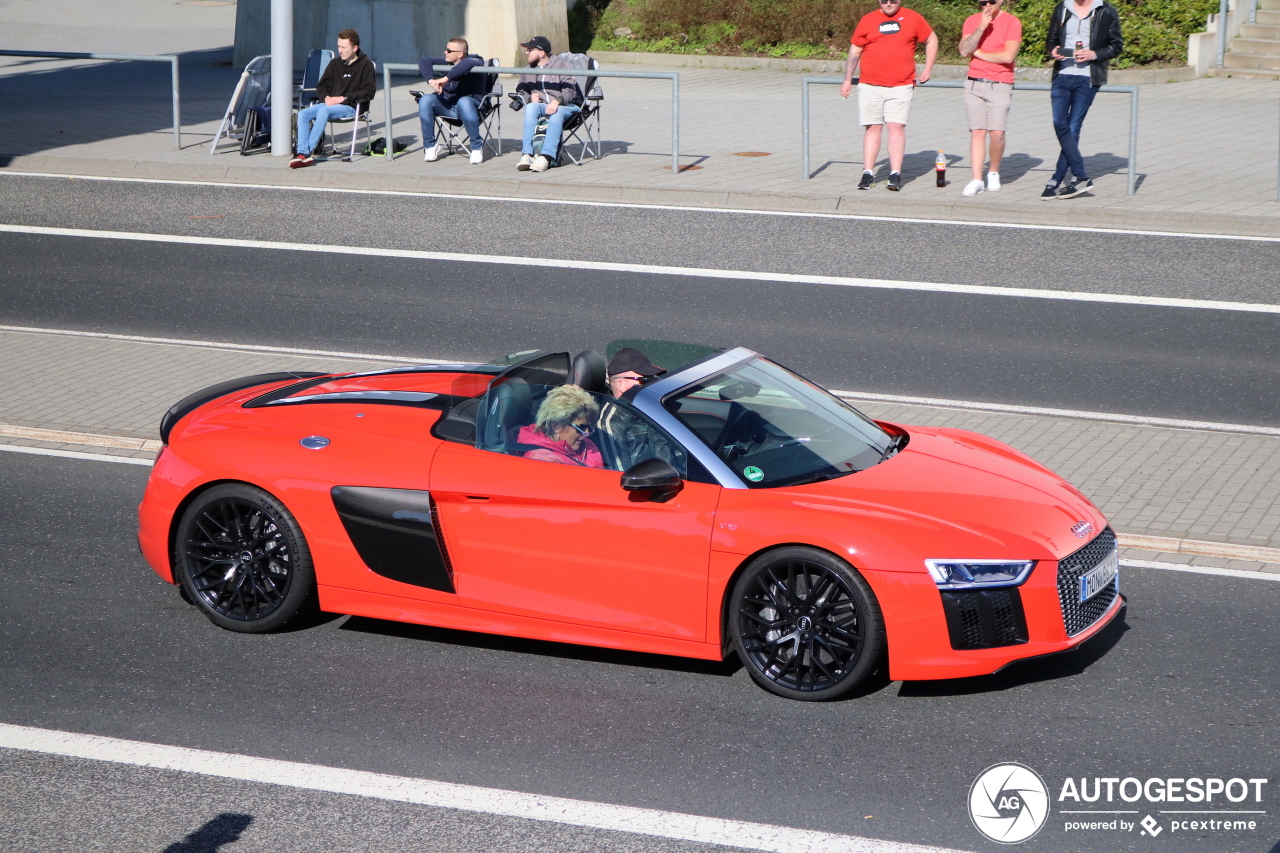 Audi R8 V10 Plus Spyder 2017