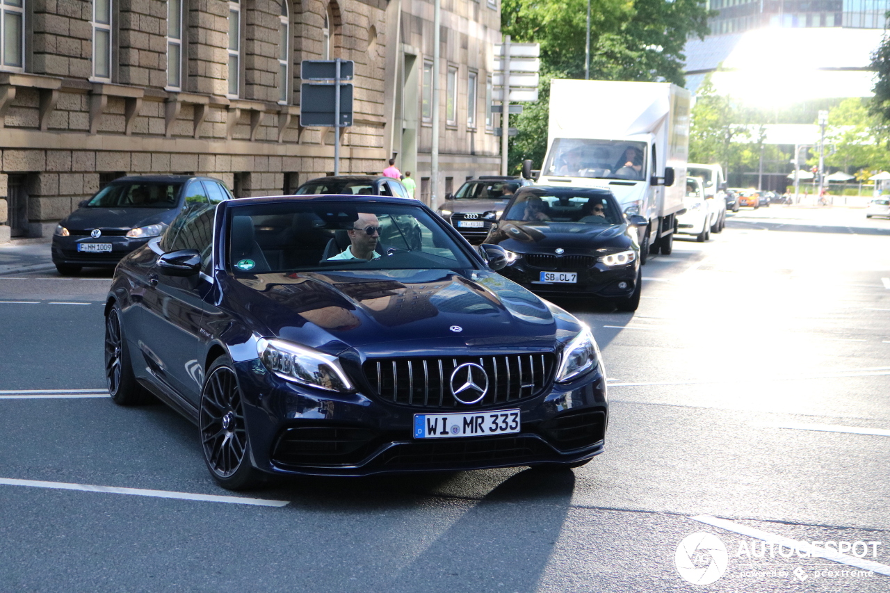 Mercedes-AMG C 63 Convertible A205 2018