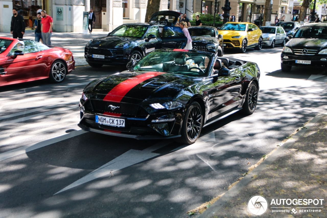 Ford Mustang GT Convertible 2018