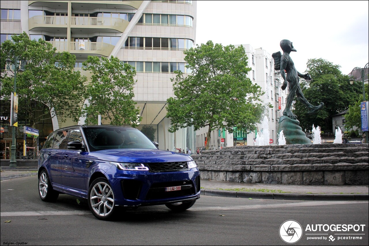 Land Rover Range Rover Sport SVR 2018