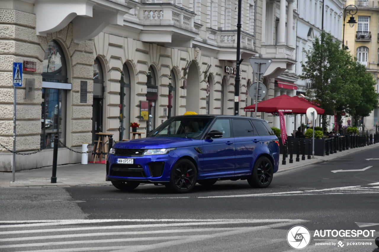 Land Rover Range Rover Sport SVR 2018