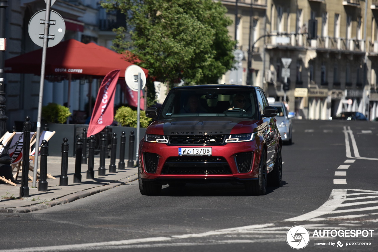 Land Rover Range Rover Sport SVR 2018