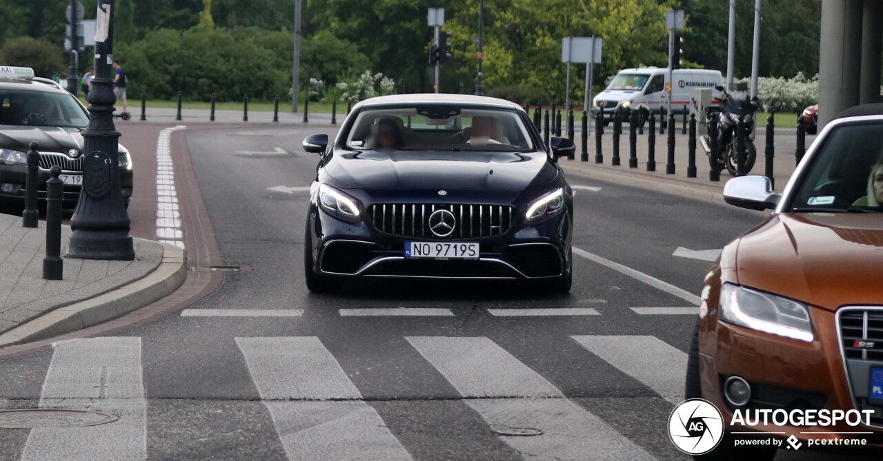 Mercedes-AMG S 63 Convertible A217 2018