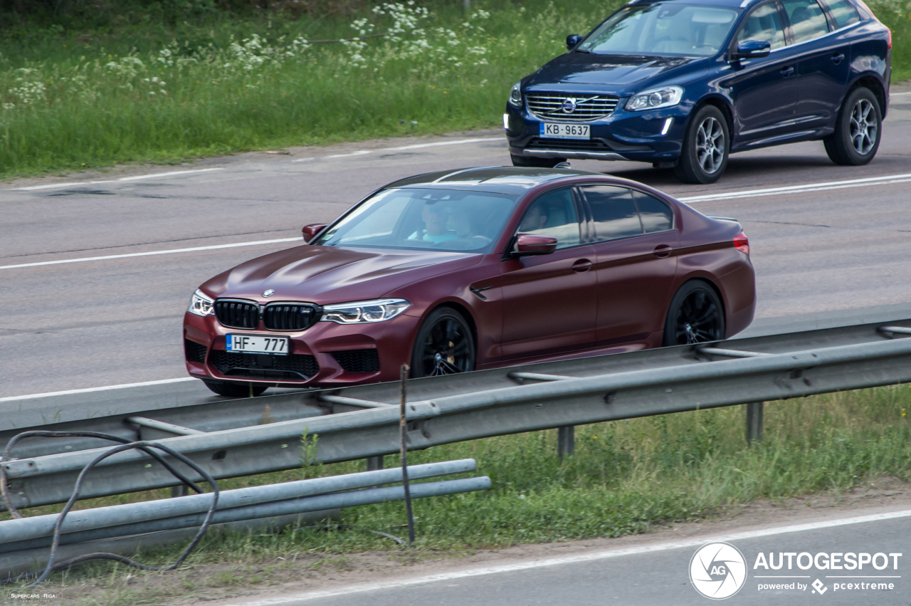 BMW M5 F90 First Edition 2018