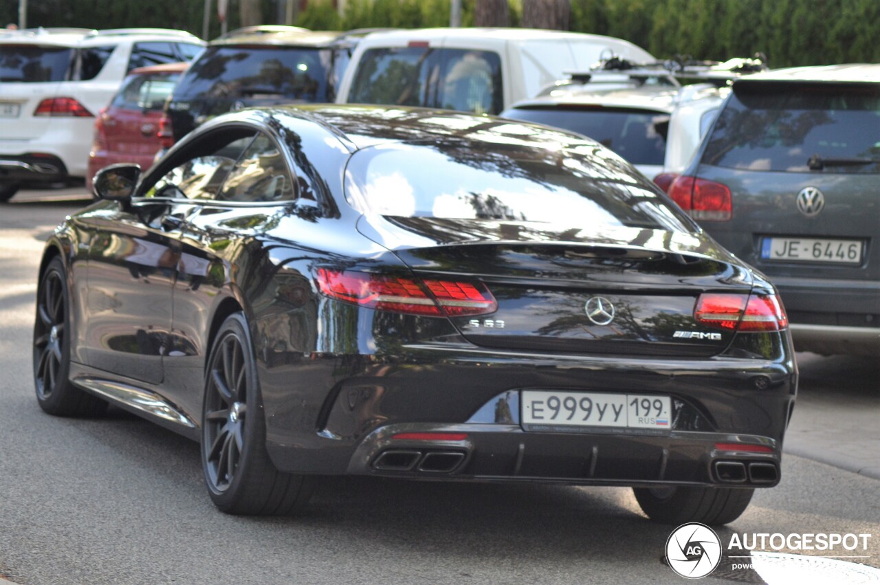 Mercedes-AMG S 63 Coupé C217 2018