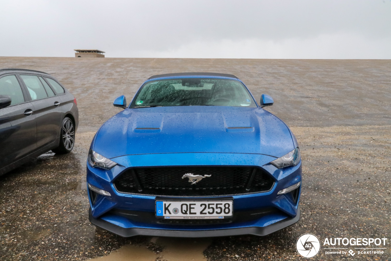 Ford Mustang GT Convertible 2018