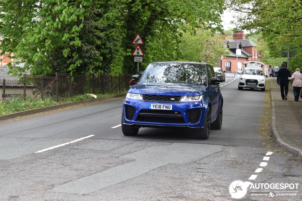 Land Rover Range Rover Sport SVR 2018