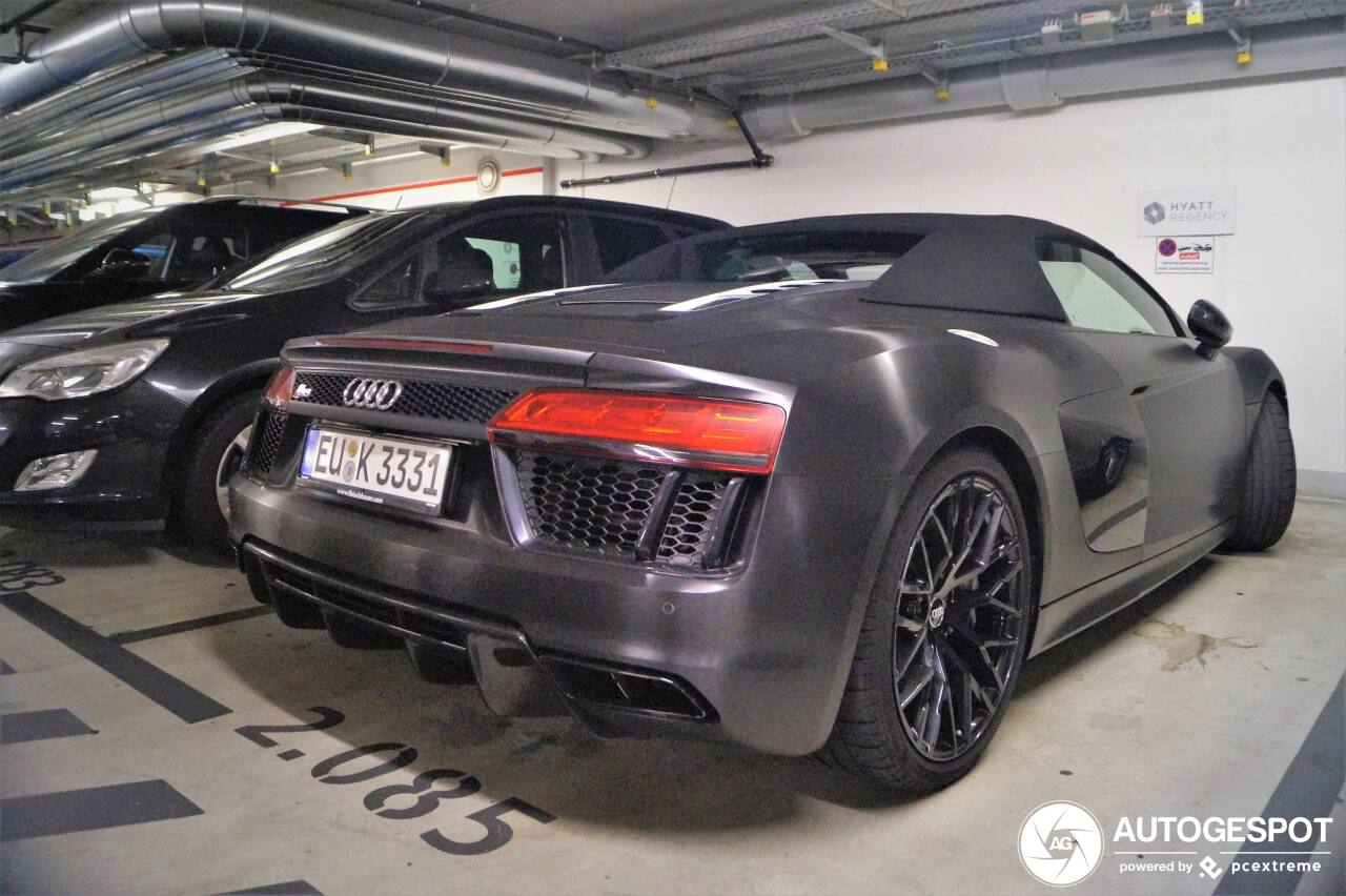 Audi R8 V10 Spyder 2016