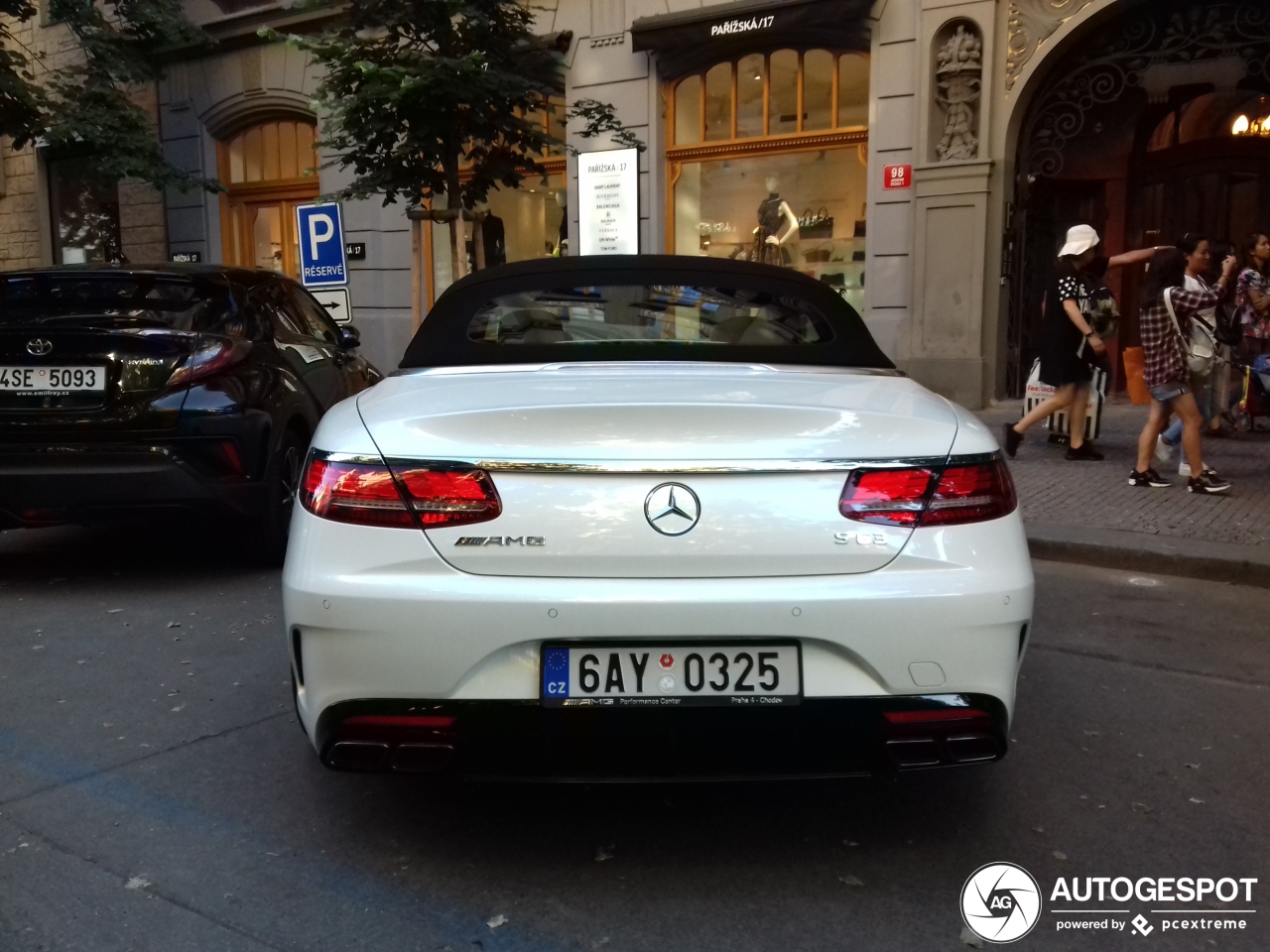 Mercedes-AMG S 63 Convertible A217 2018