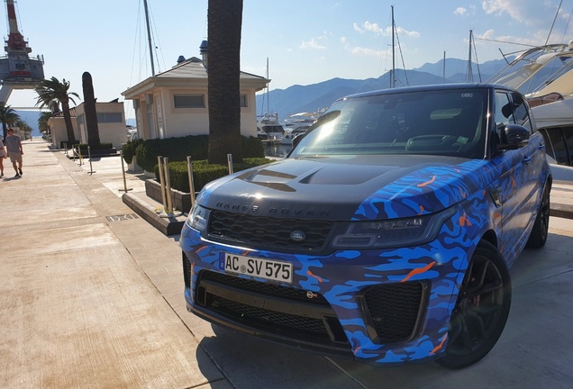 Land Rover Range Rover Sport SVR 2018