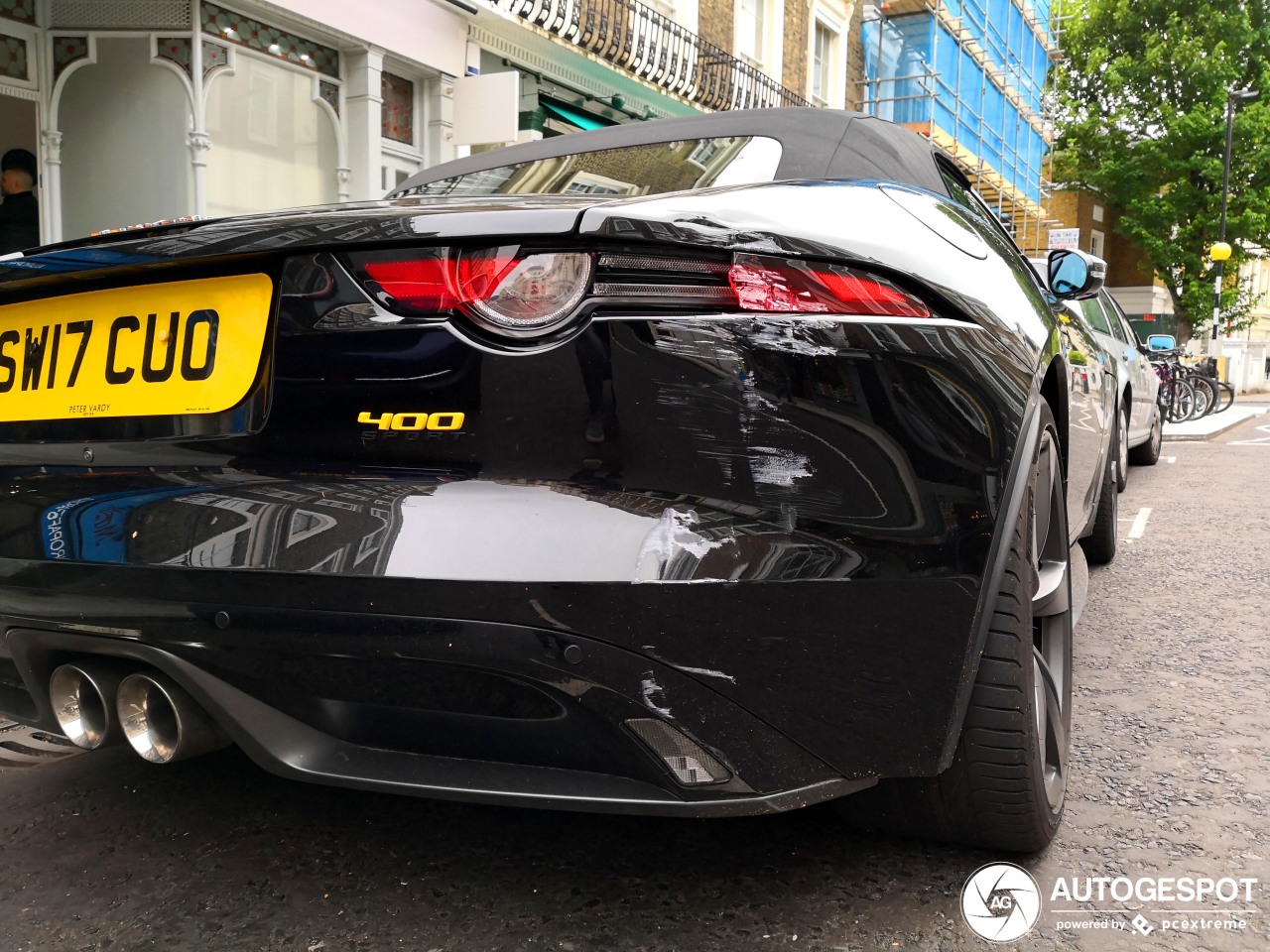 Jaguar F-TYPE 400 Sport Convertible