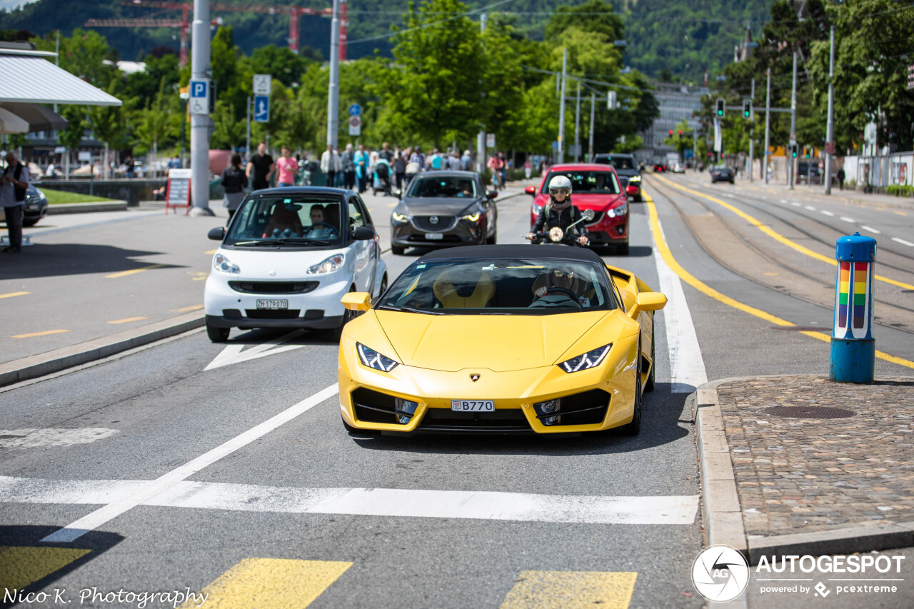 Lamborghini Huracán LP580-2 Spyder