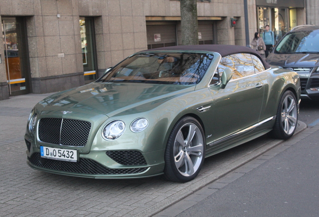 Bentley Continental GTC Speed 2016