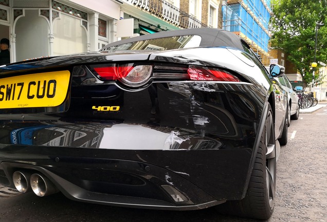 Jaguar F-TYPE 400 Sport Convertible