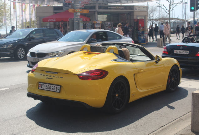 Porsche 981 Boxster Spyder