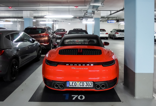 Porsche 992 Carrera 4S Cabriolet