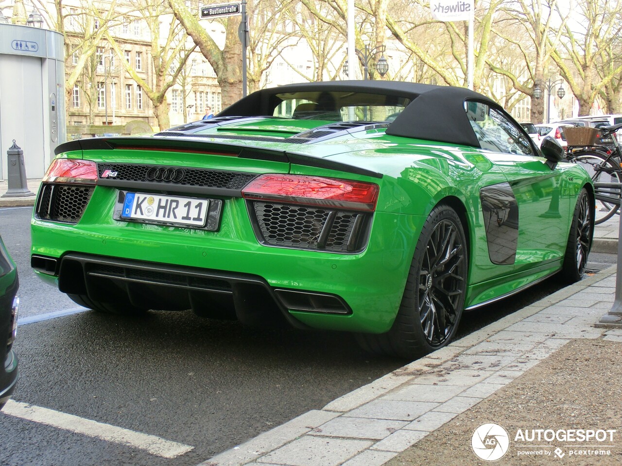 Audi R8 V10 Plus Spyder 2017