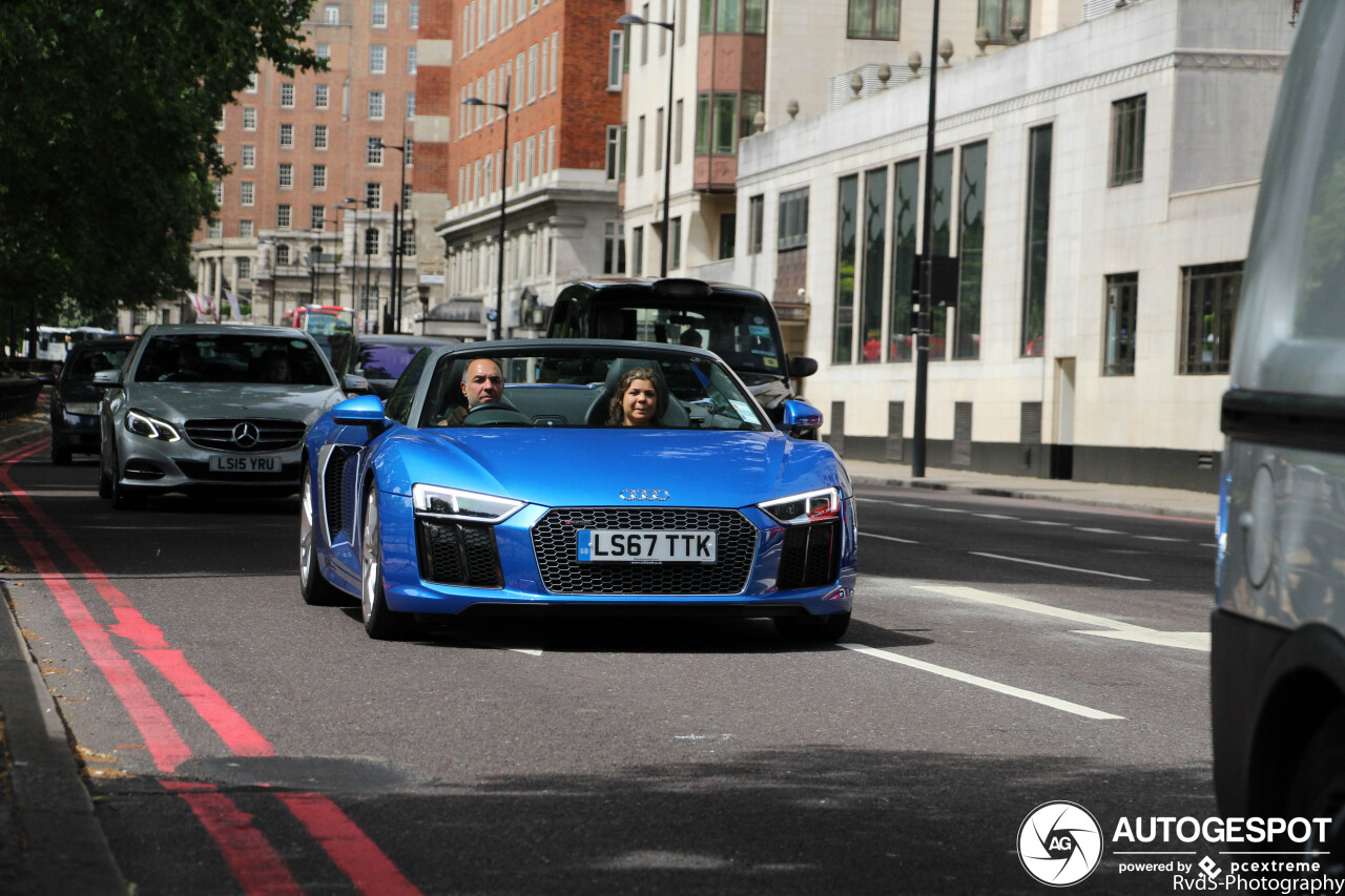 Audi R8 V10 Spyder 2016