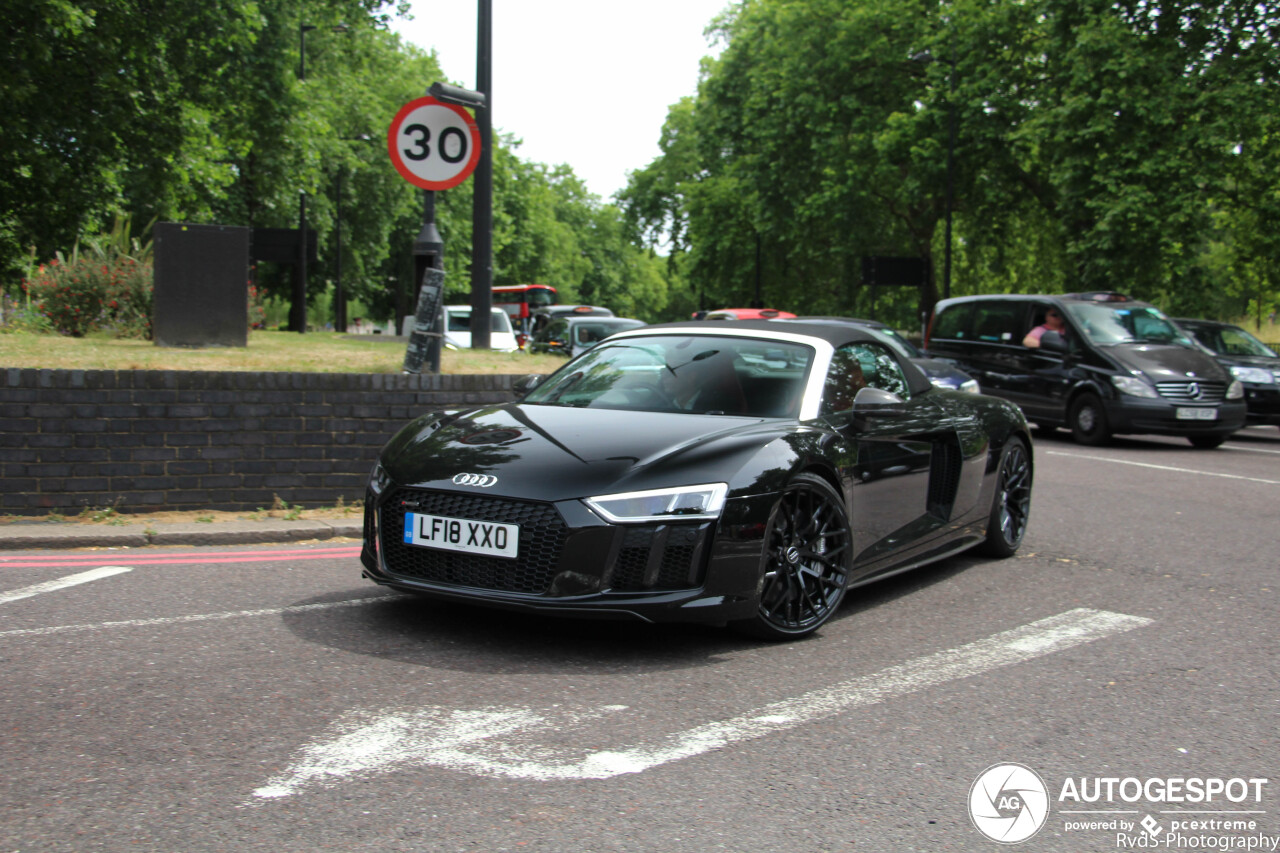 Audi R8 V10 Spyder 2016