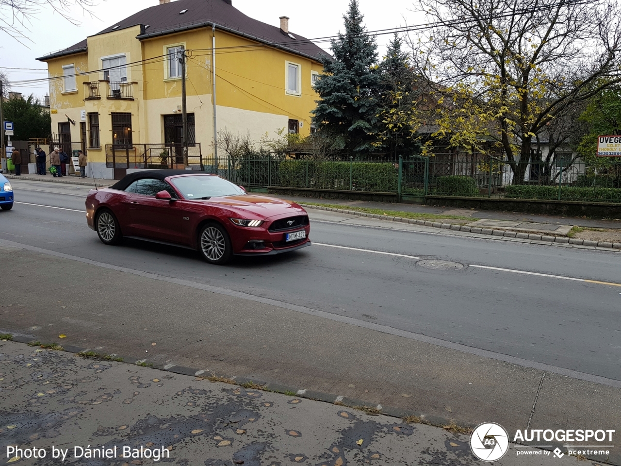 Ford Mustang GT Convertible 2015