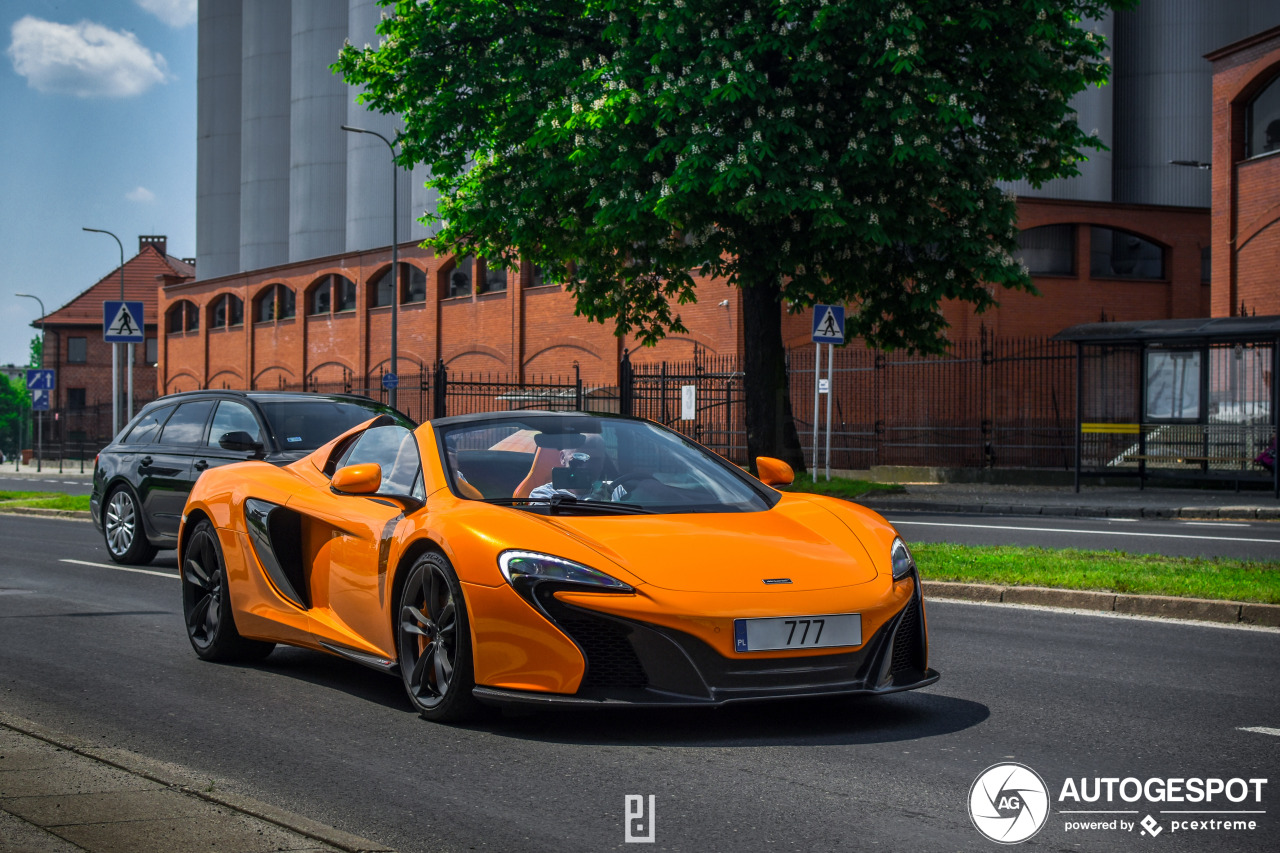 McLaren 650S Spider