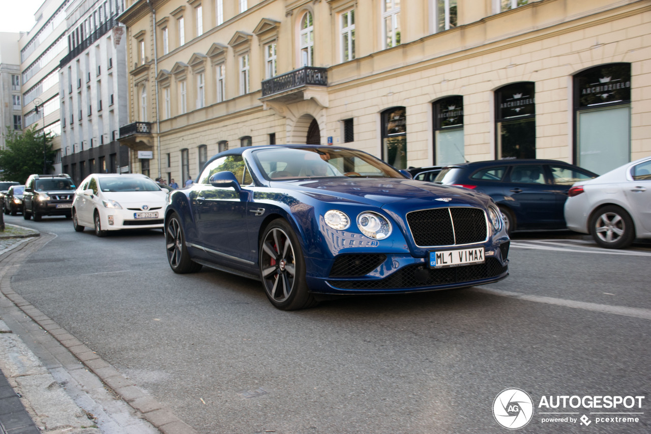 Bentley Continental GTC V8 S 2016