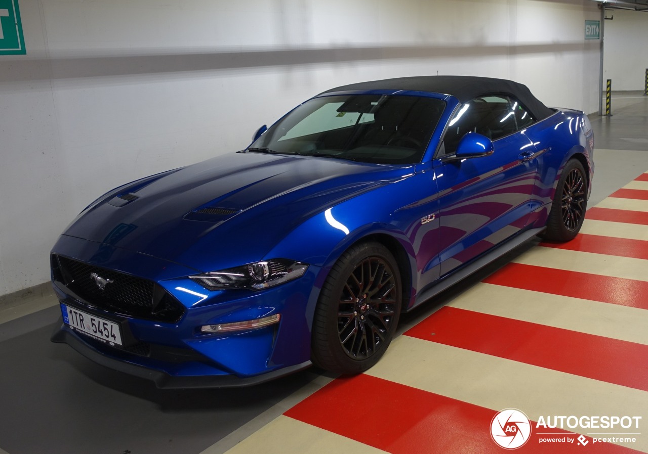 Ford Mustang GT Convertible 2018