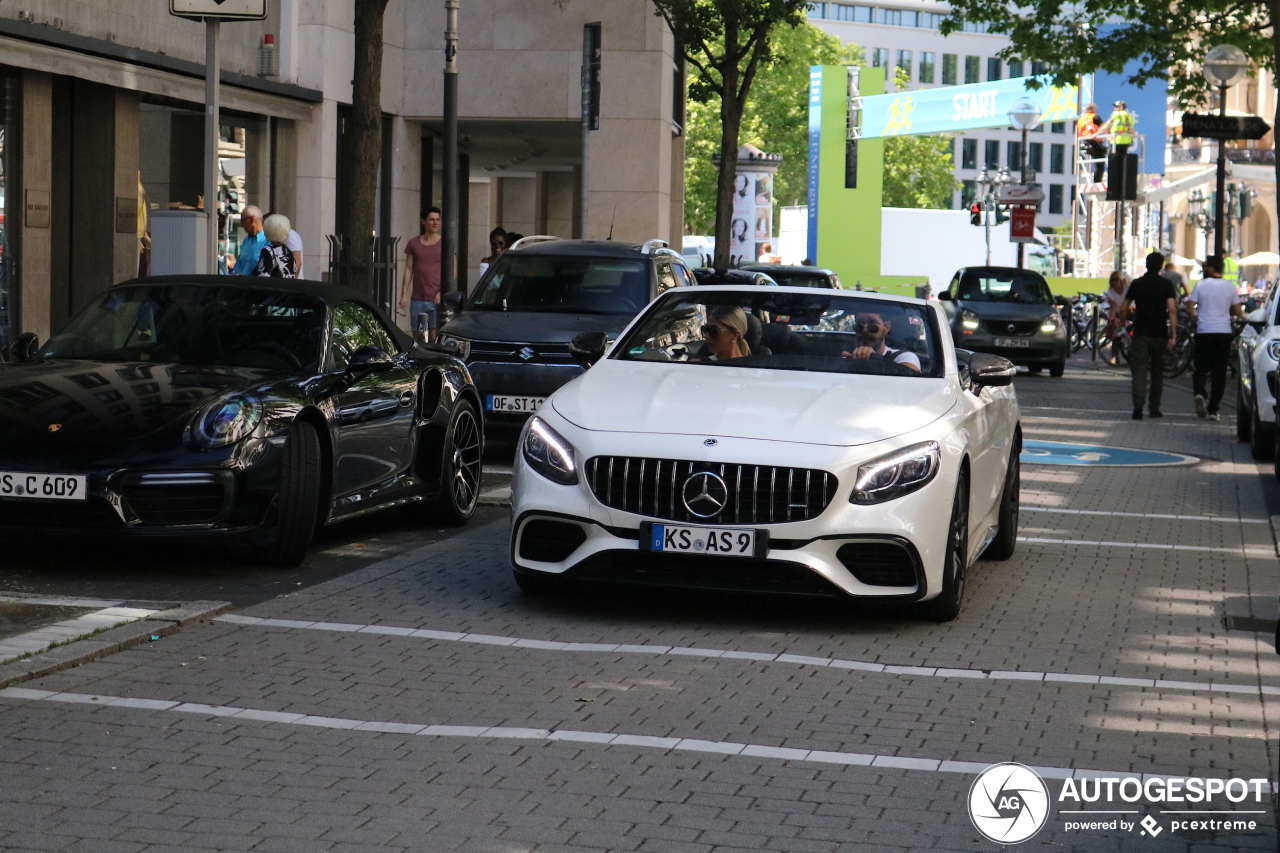 Mercedes-AMG S 63 Convertible A217 2018