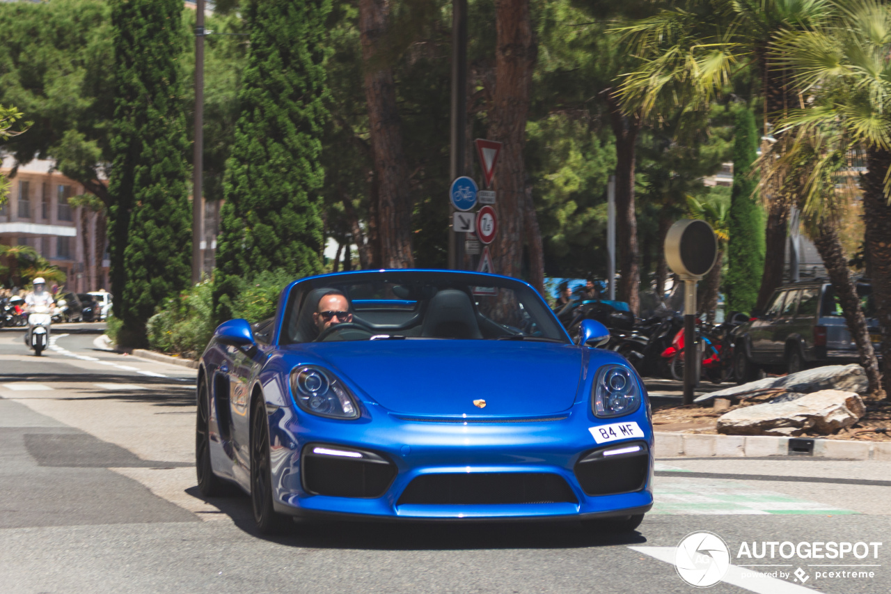 Porsche 981 Boxster Spyder