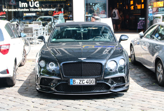 Bentley Continental Supersports Convertible 2018