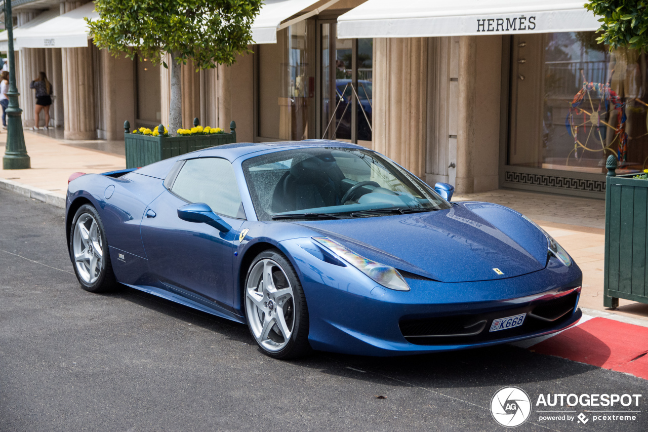 Ferrari 458 Spider