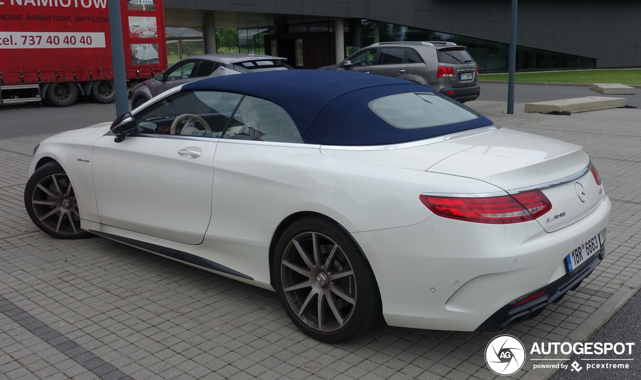 Mercedes-AMG S 63 Convertible A217