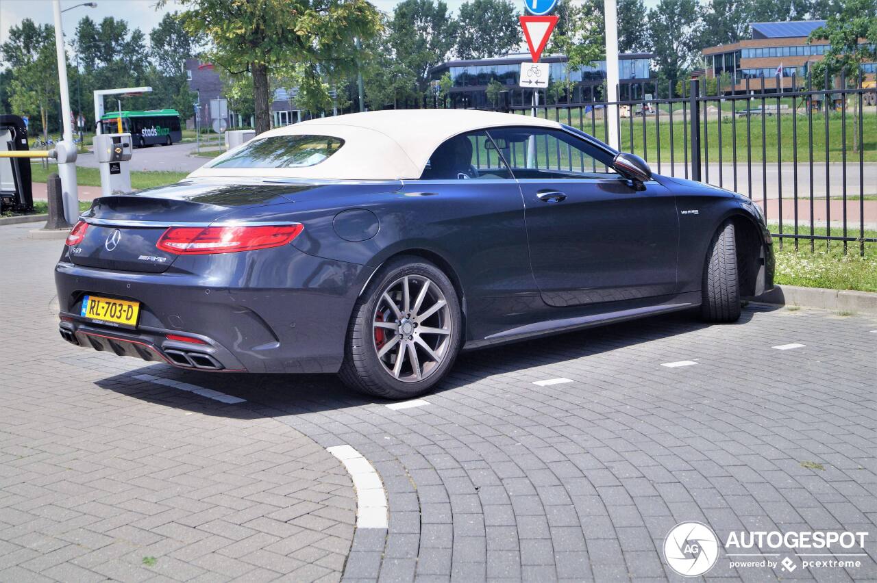 Mercedes-AMG S 63 Convertible A217