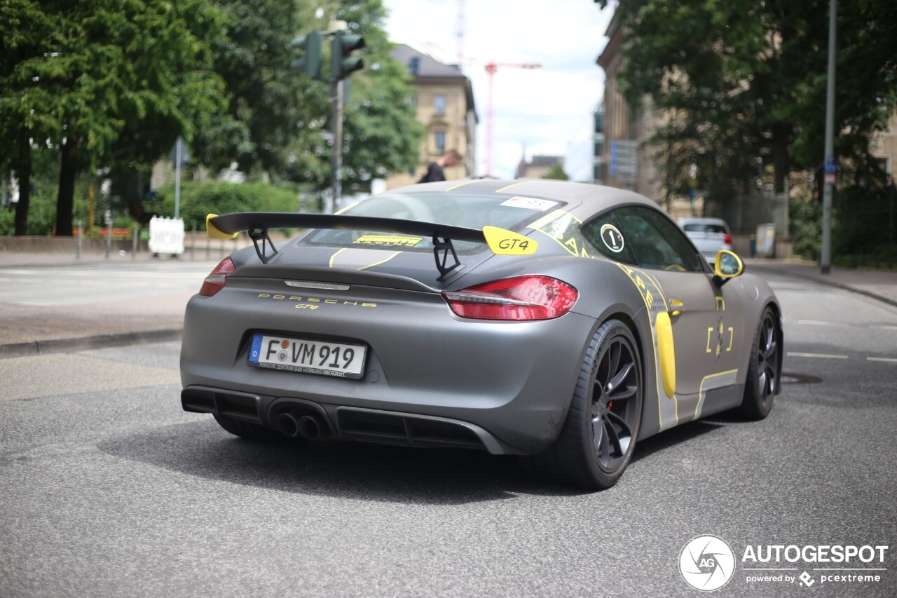 Porsche 981 Cayman GT4