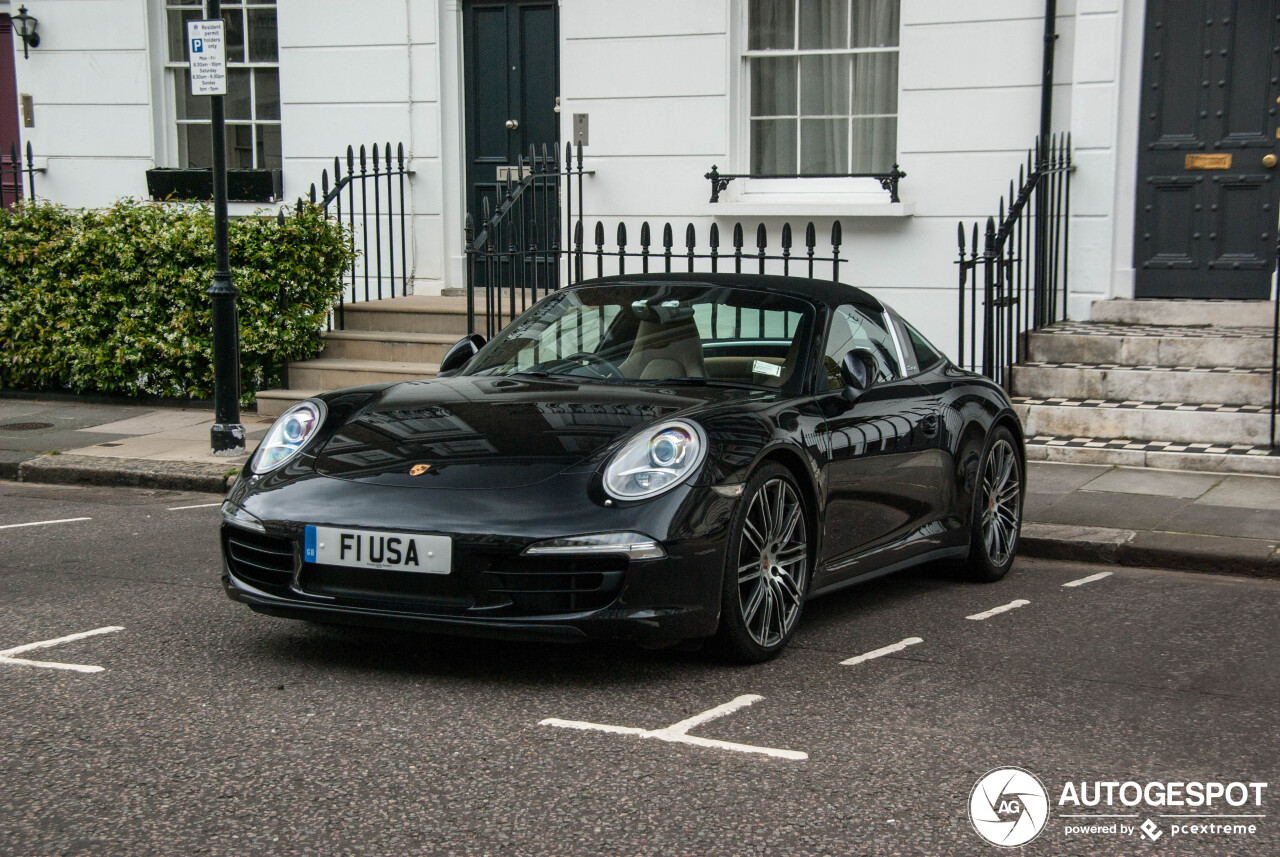 Porsche 991 Targa 4S MkI