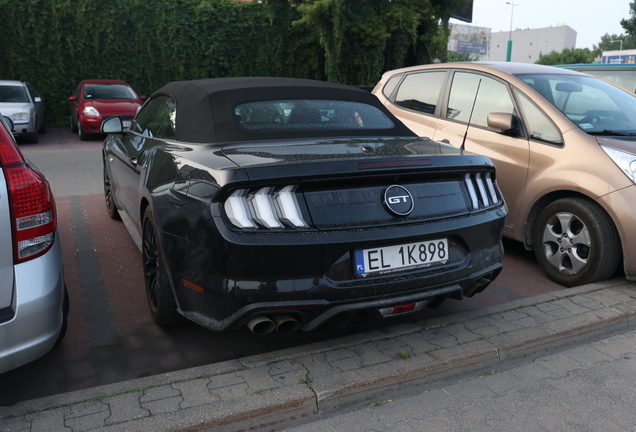 Ford Mustang GT Convertible 2018