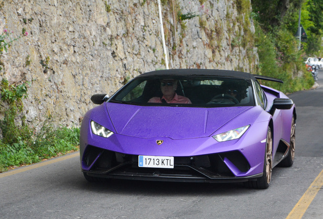 Lamborghini Huracán LP640-4 Performante Spyder