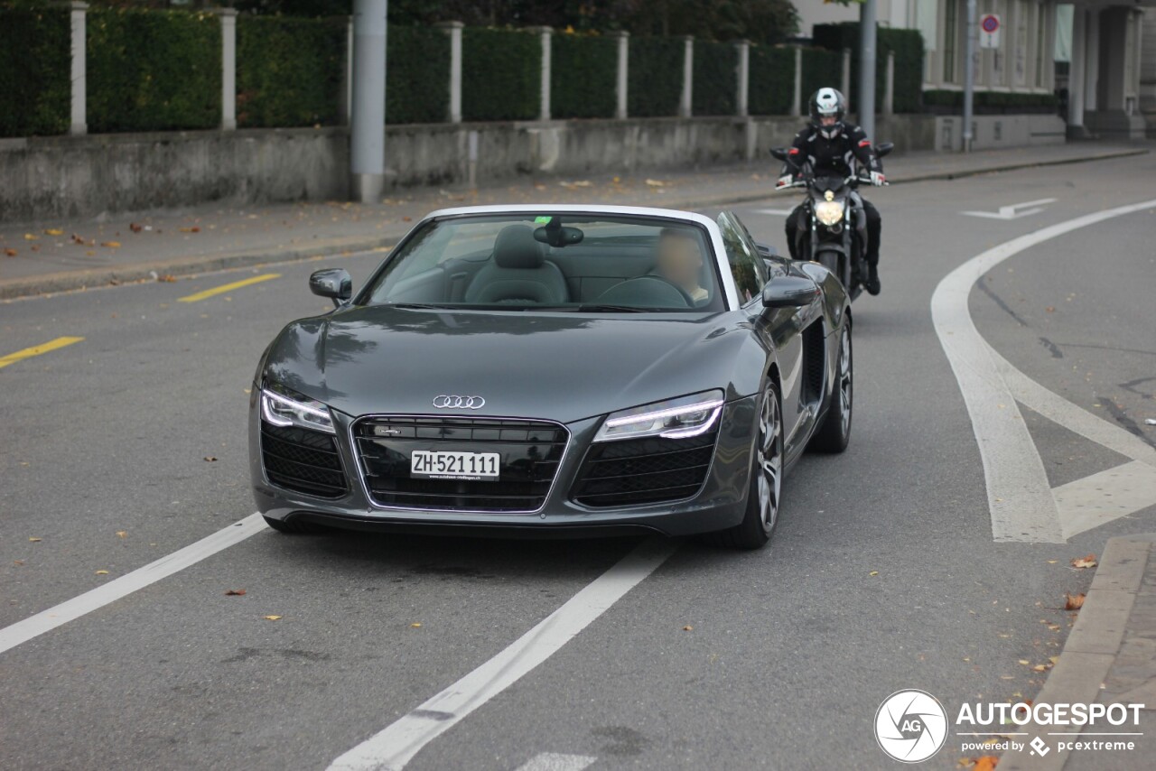 Audi R8 V8 Spyder 2013