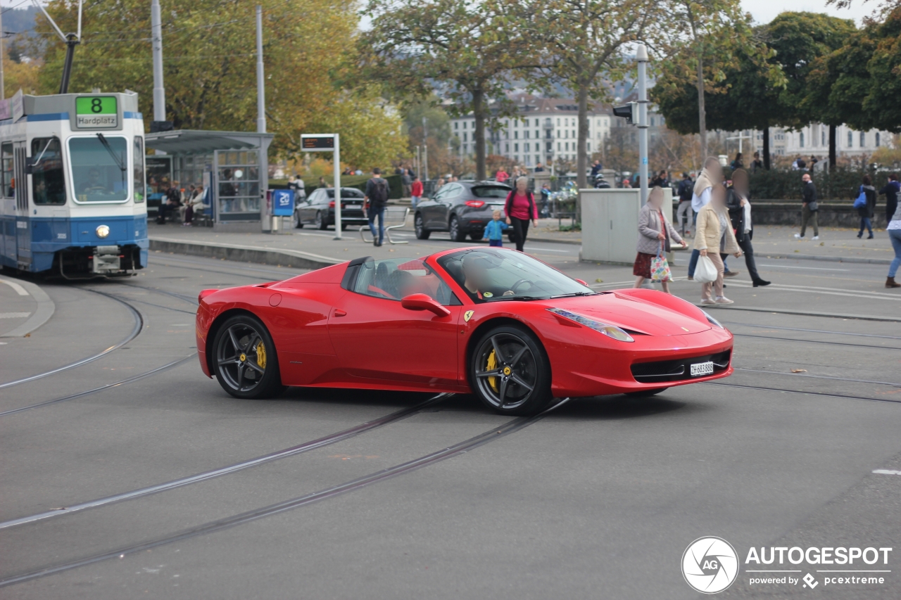 Ferrari 458 Spider