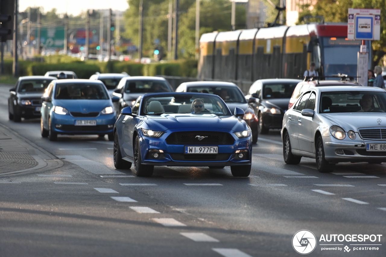 Ford Mustang GT Convertible 2015