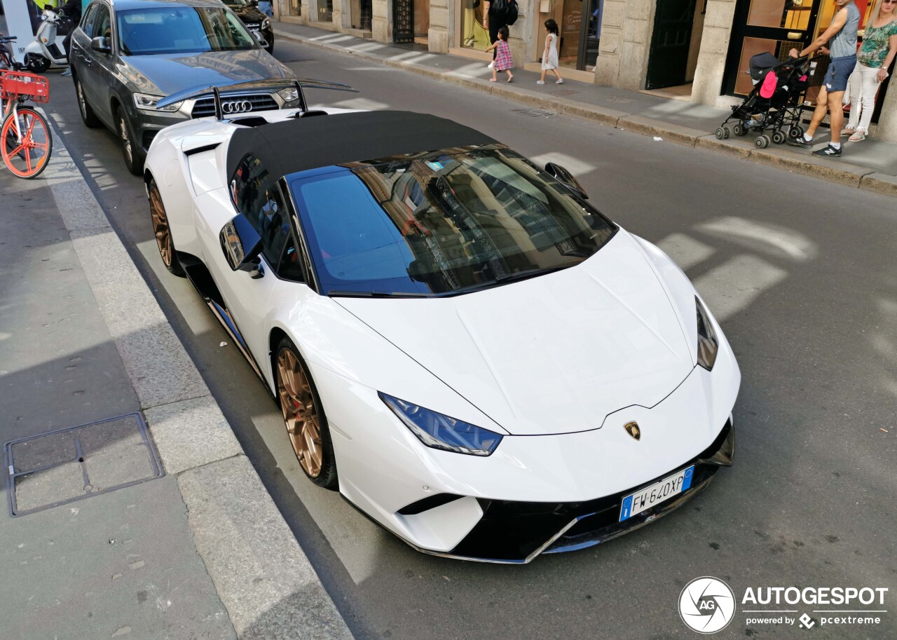 Lamborghini Huracán LP640-4 Performante Spyder