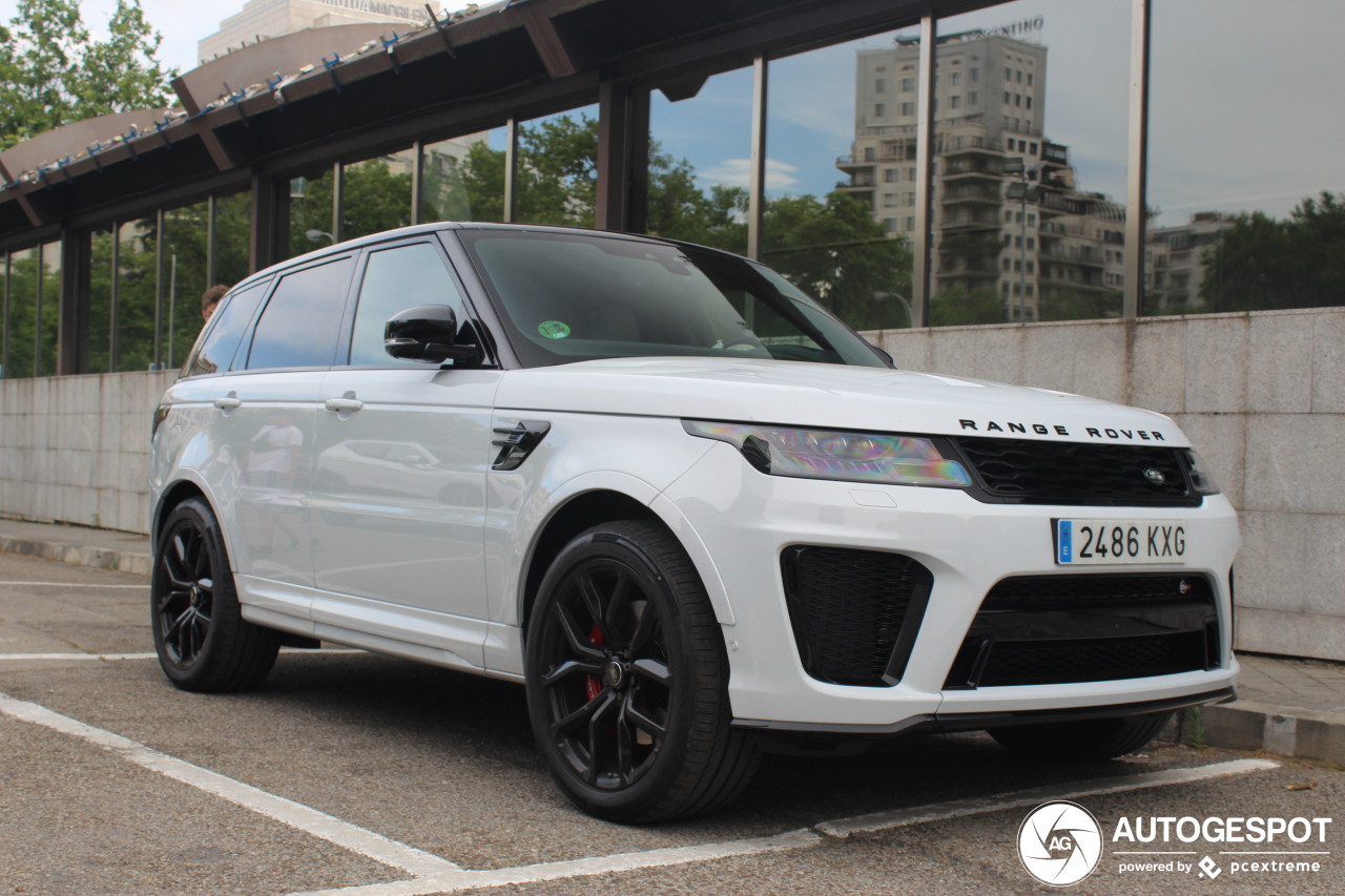 Land Rover Range Rover Sport SVR 2018