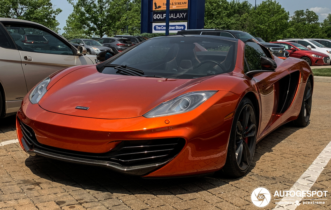 McLaren 12C Spider