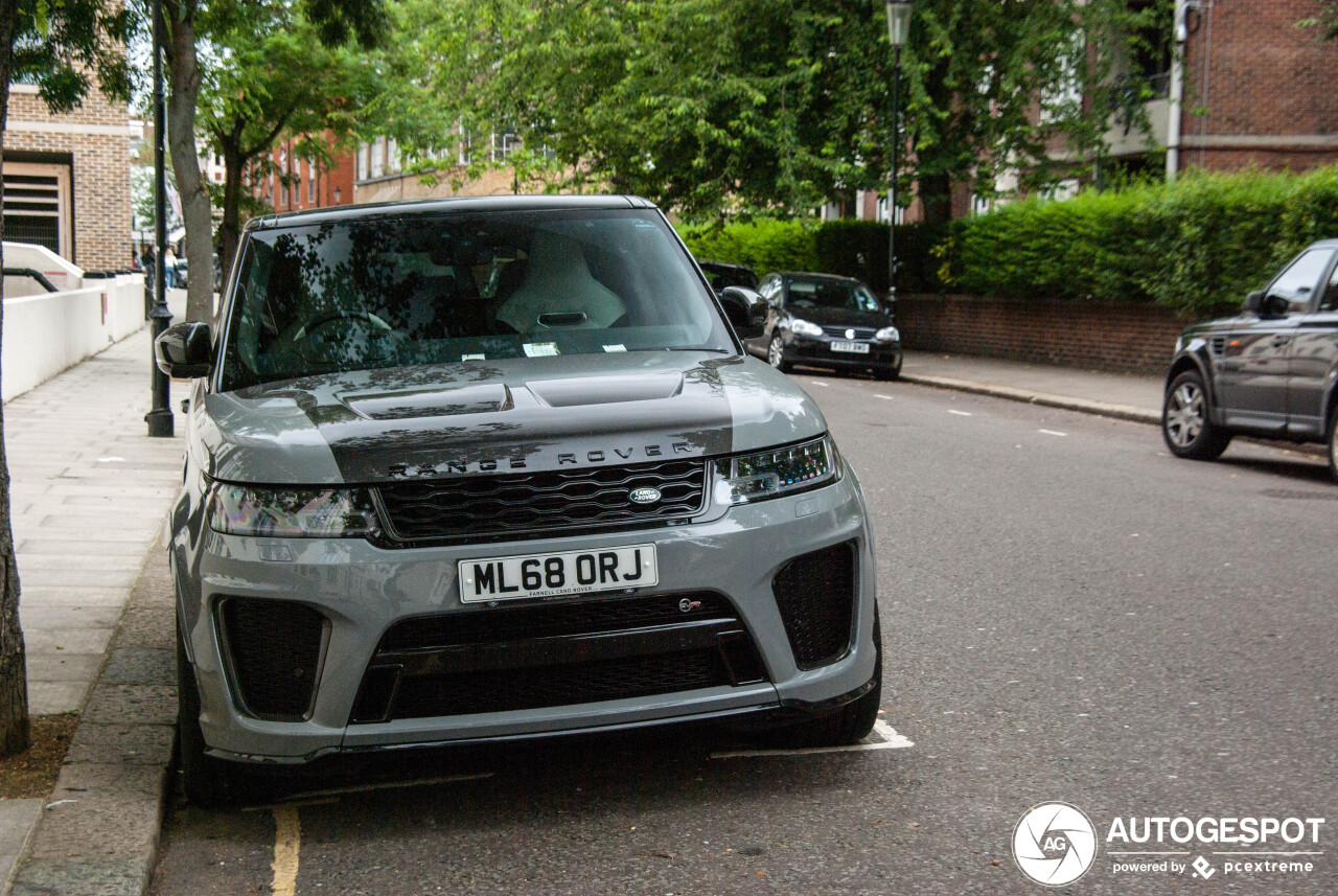 Land Rover Range Rover Sport SVR 2018