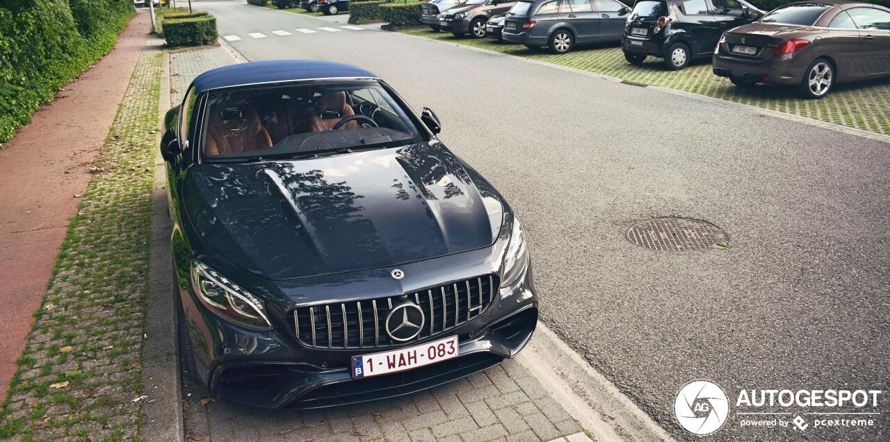 Mercedes-AMG S 63 Convertible A217 2018