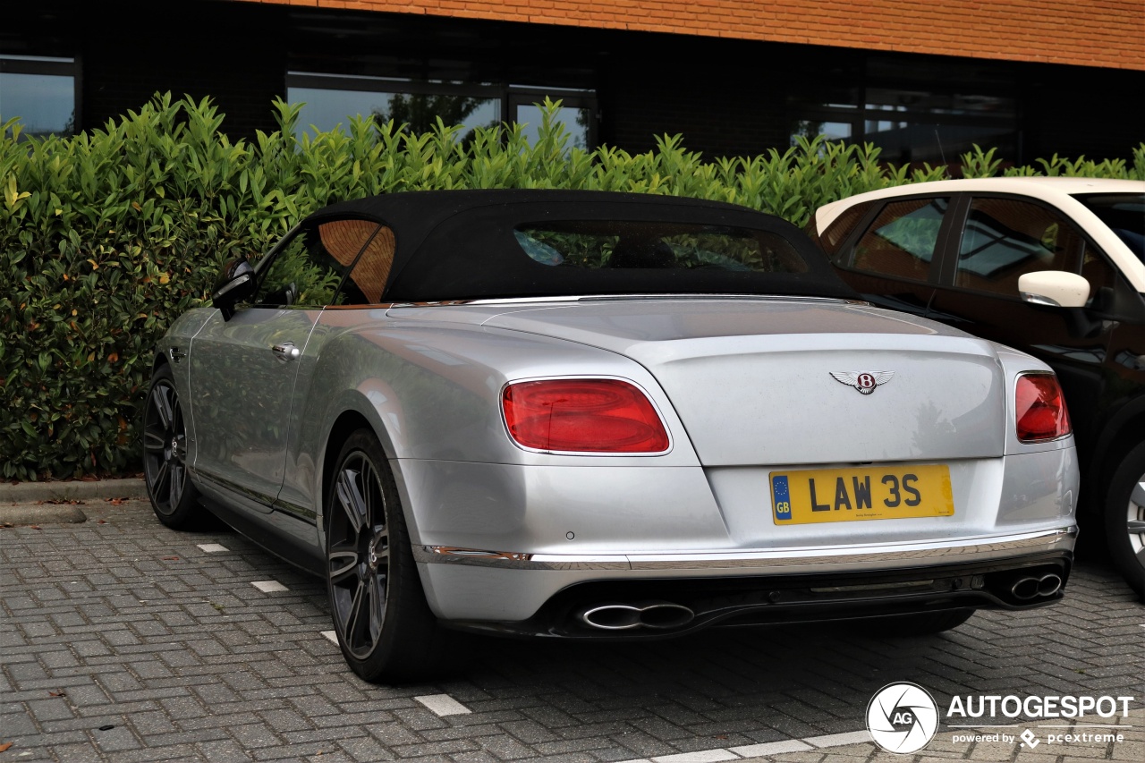 Bentley Continental GTC V8 S 2016