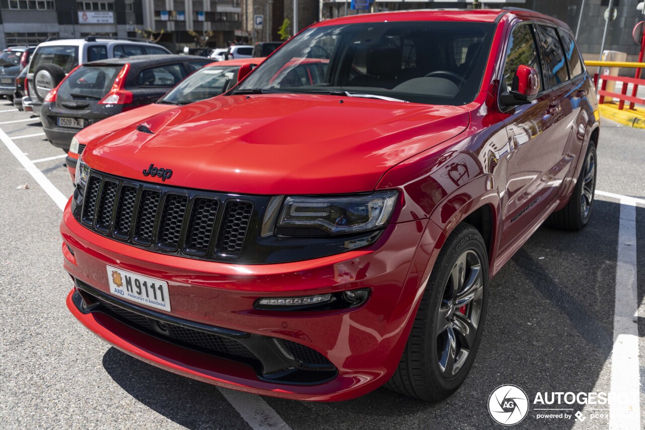 Jeep Grand Cherokee SRT 2014 Red Vapor Edition