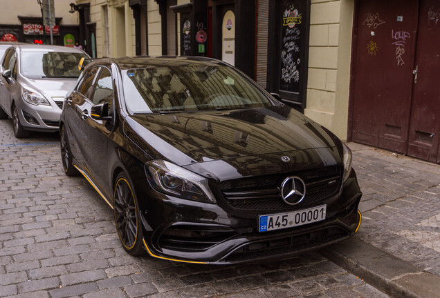 Mercedes-AMG A 45 W176 Yellow Night Edition